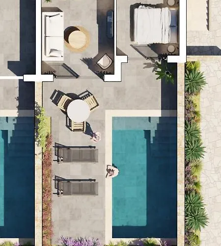 Hotel de apartamente Pnoes Luxury 4*